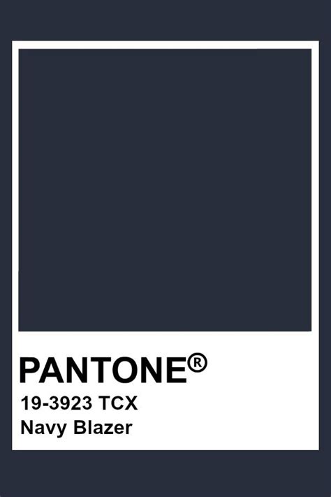 pantone navy blazer.